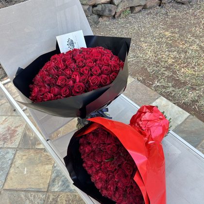 250 Kenya Imported Red Roses