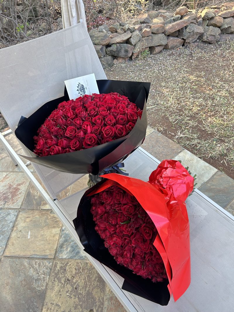250 Kenya Imported Red Roses
