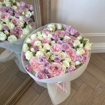 Peach Pastel Bouquet